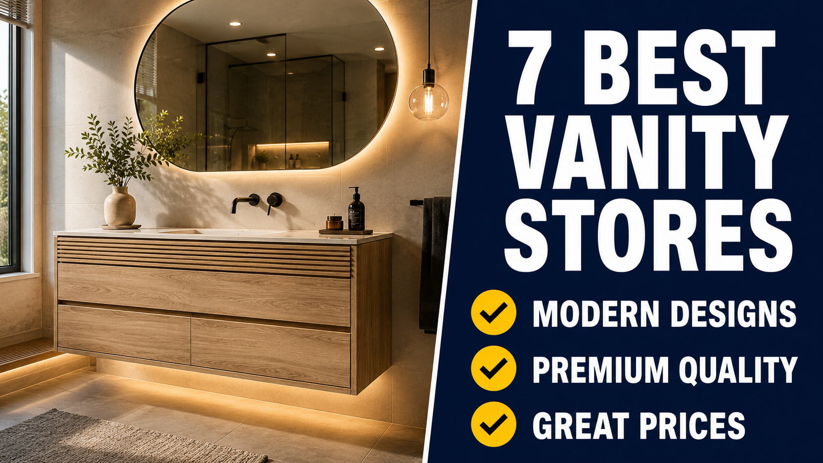 7 Best Places to Buy a Bathroom Vanity Online in York PA (Reviewed & Compared)